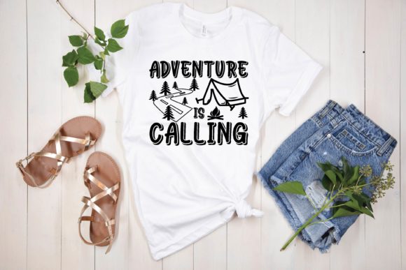 Adventure is Calling Svg: Graphics for T-Shirt Designs & Publishing