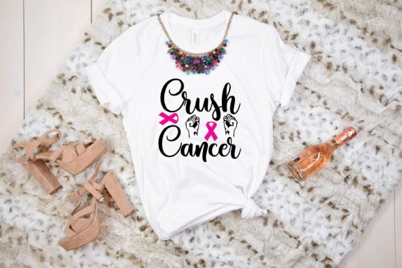 Crush Cancer Graphics for T-Shirt Designs and Branding