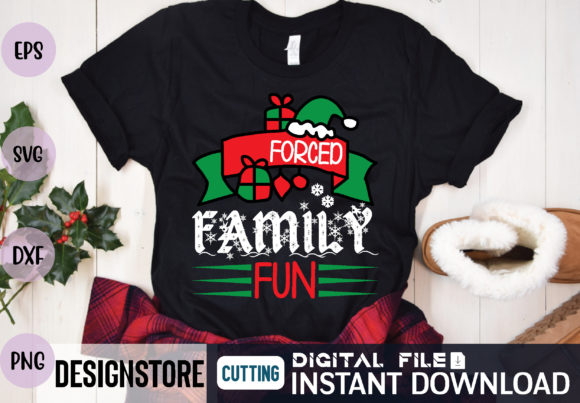 Forced Family Fun Svg Graphics and T-Shirt Designs Review