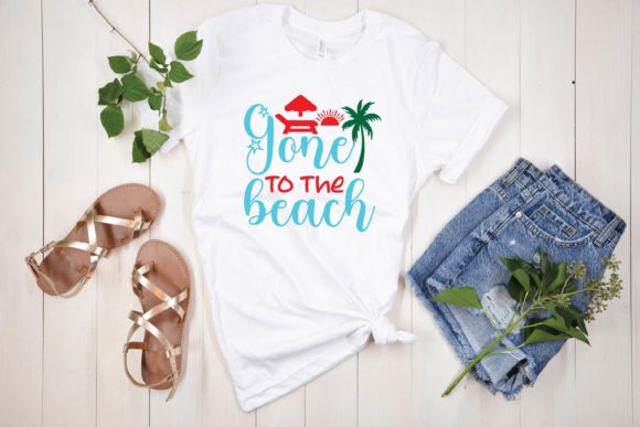 Gone to the Beach Svg: Premium Graphics and T-Shirt Designs