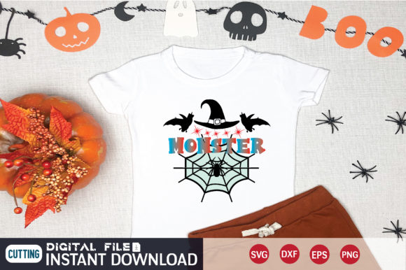 Monster Svg Graphics and T-Shirt Designs Review