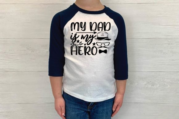 My Dad is My Hero Svg: A Graphics Review for T-Shirt Designs