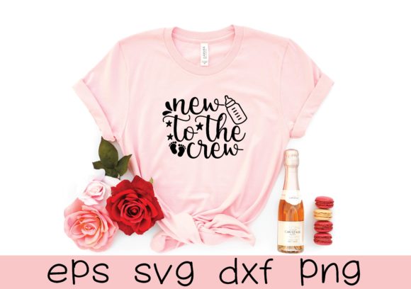 New to the Crew Svg: Graphics for T-Shirt Designs