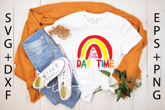 One Day Time Svg: Graphics for T-Shirt Designs