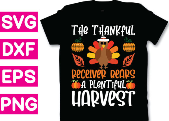 T-shirt Design -the Thankful Receiver Be Graphics and T-Shirt Designs